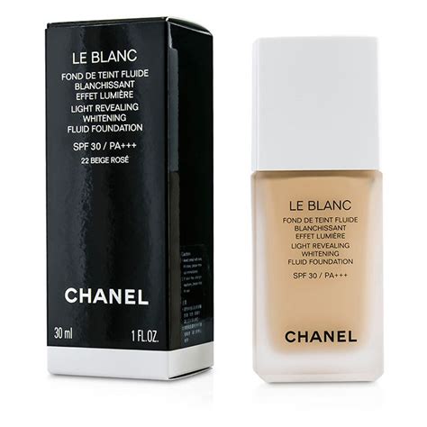 chanel le blanc foundation.